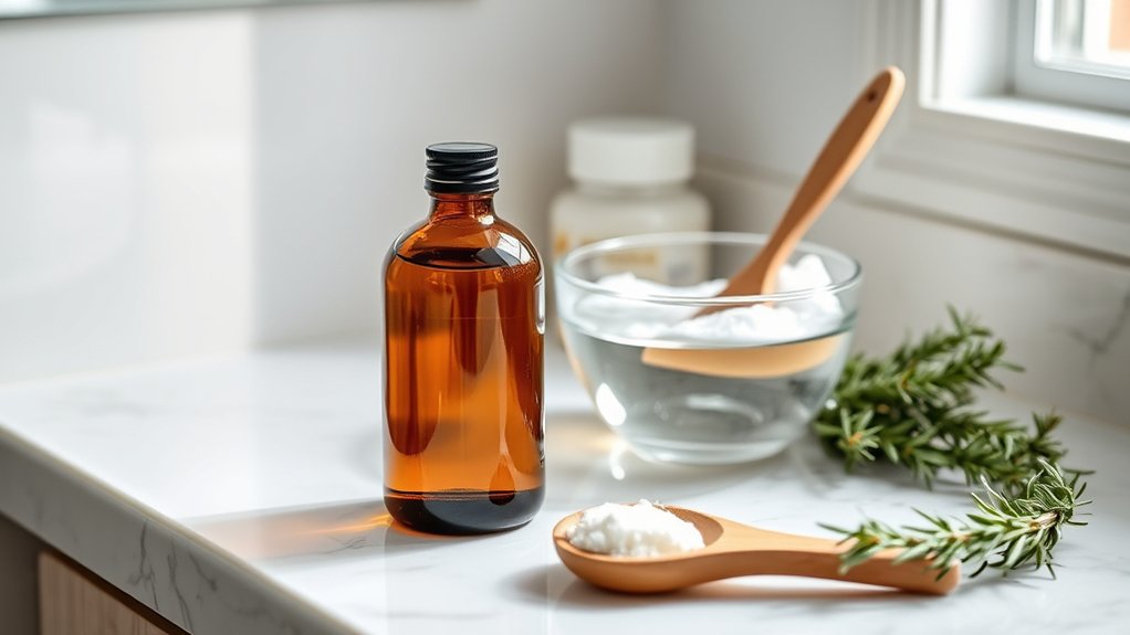 apple cider vinegar rinse