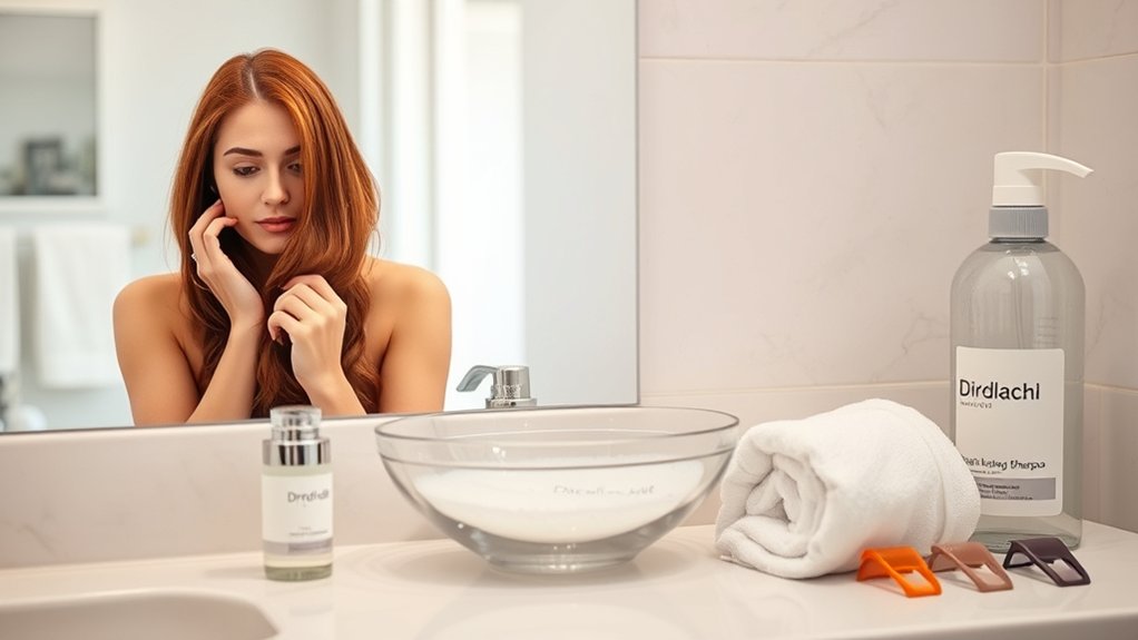 avoid clarifying shampoo immediately