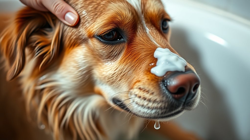 baby shampoo disrupts dog skin