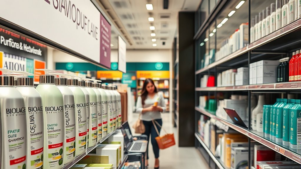 biolage shampoo retailer options