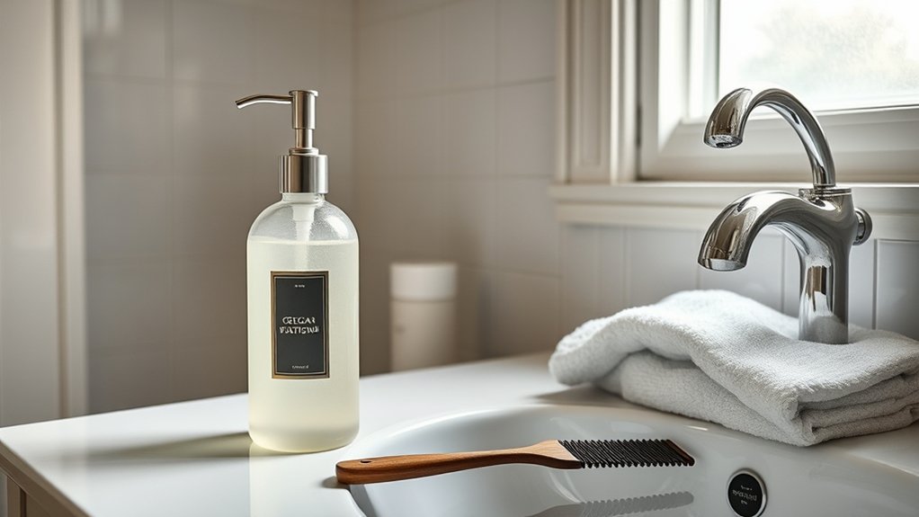 body wash for hair usage