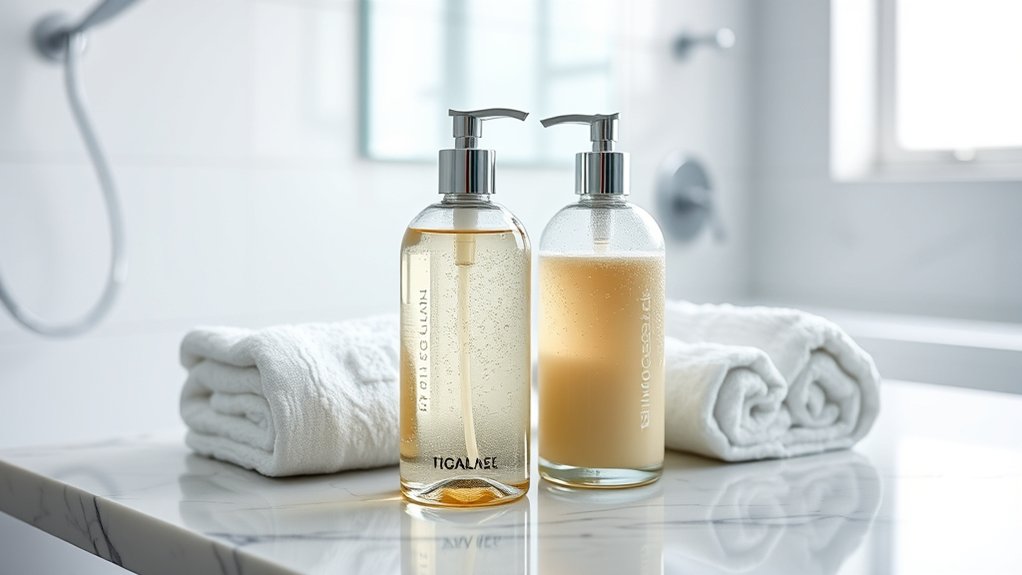 body wash versus shampoo differences