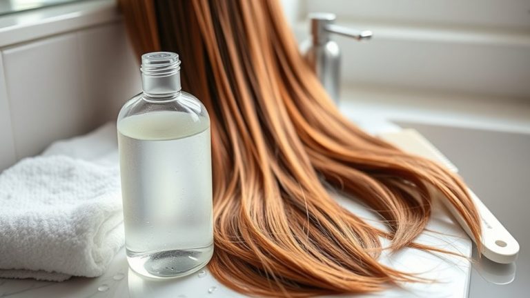 clarifying shampoo affects color