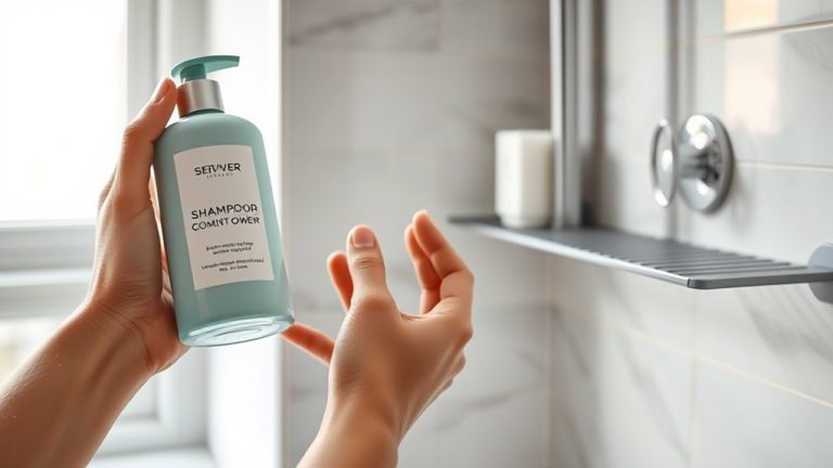 conditioner follows shampoo application