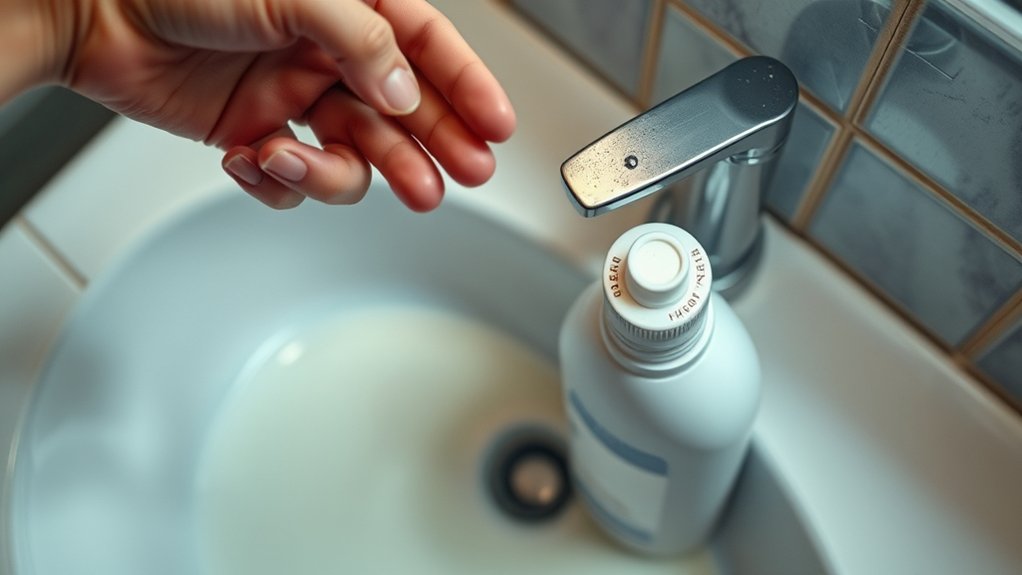 detecting nair in shampoo