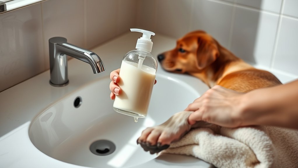 dog shampoo ph differences