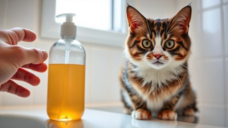 dog shampoo risks for cats