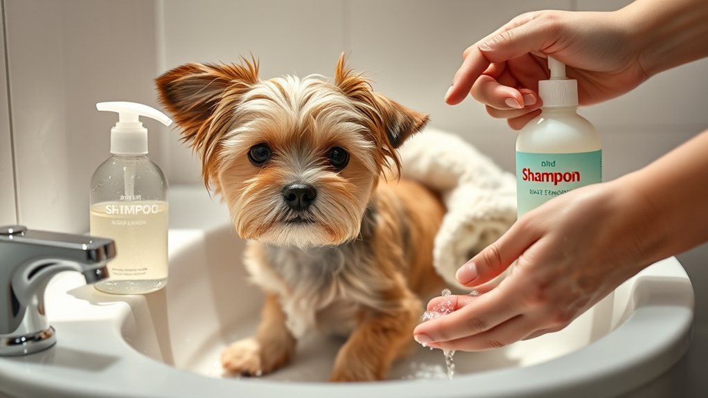 dog shampoo supports skin health
