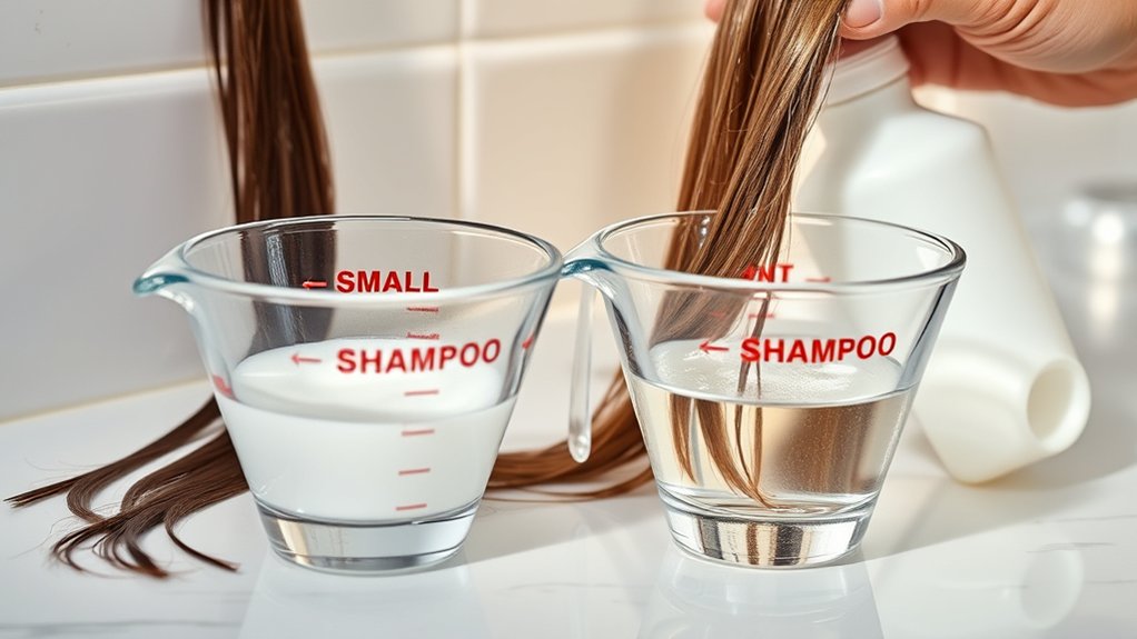 double shampoo for buildup removal