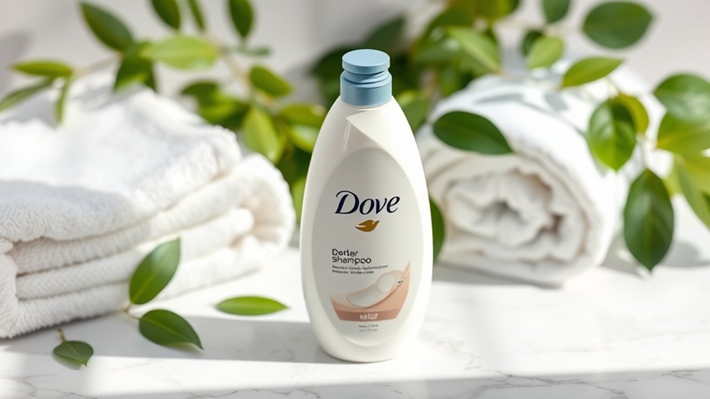 dove shampoo sulfate free benefits
