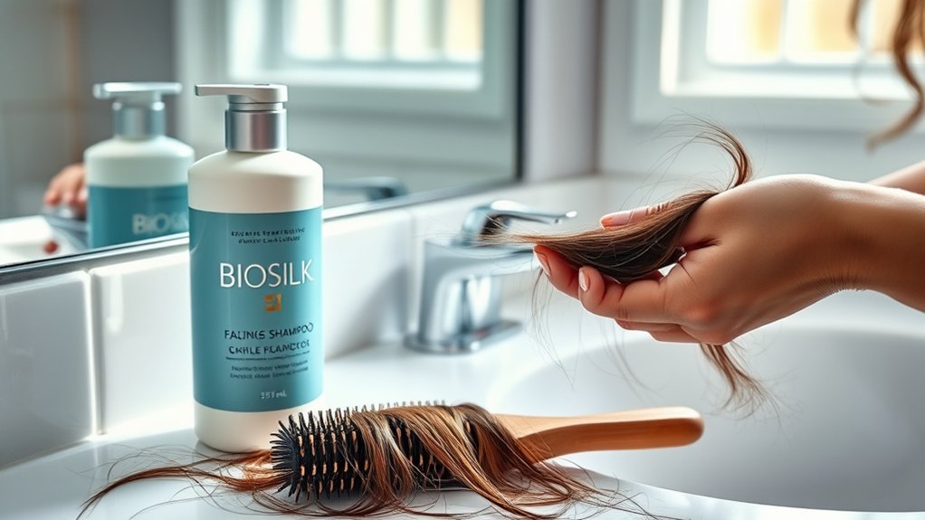 dry greasy tangled hair