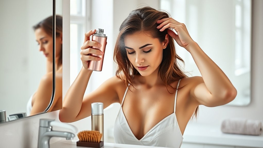 dry shampoo application guide