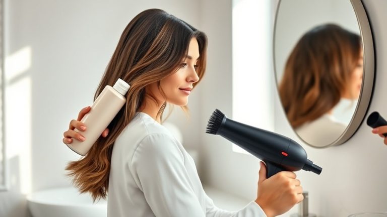 dry shampoo application timing