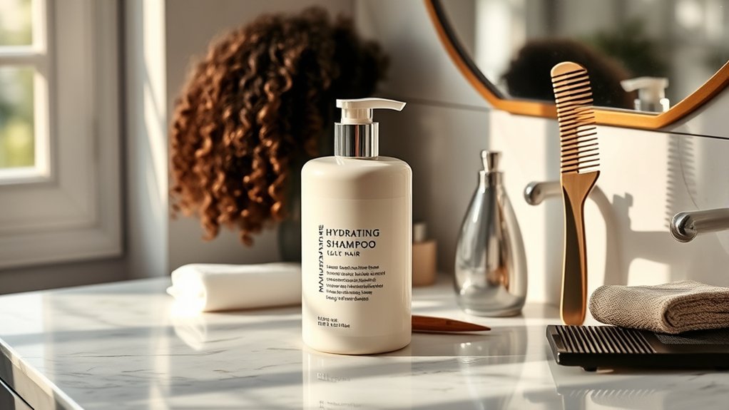 frizz control through hydration