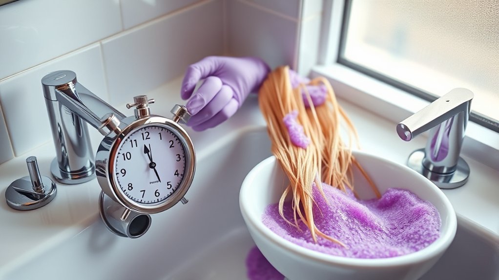 hair damage and discoloration