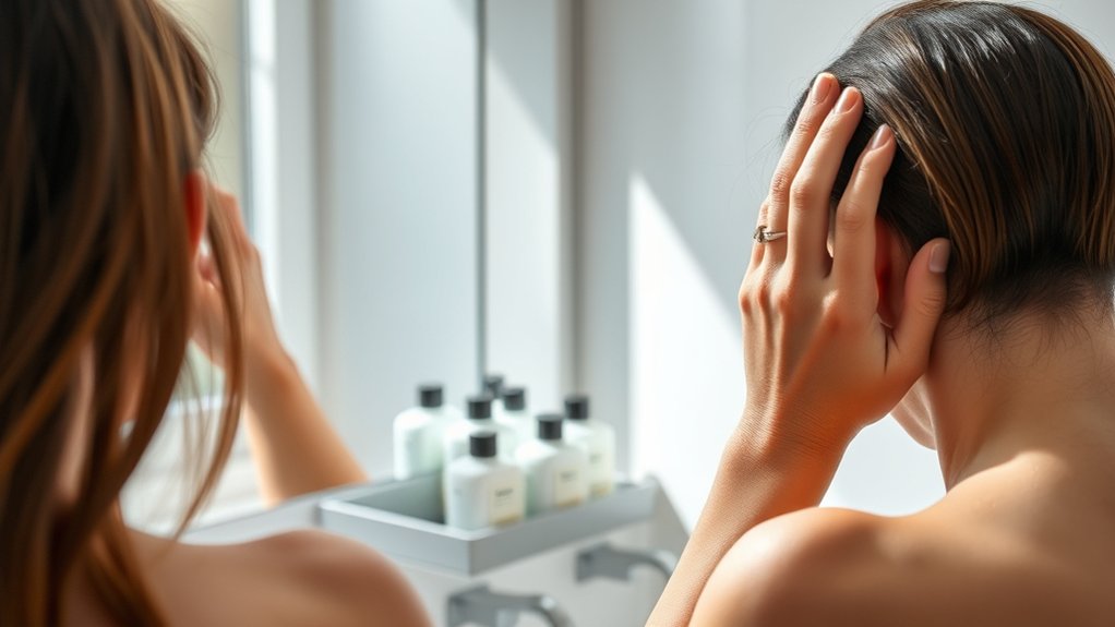 identify scalp choose shampoo