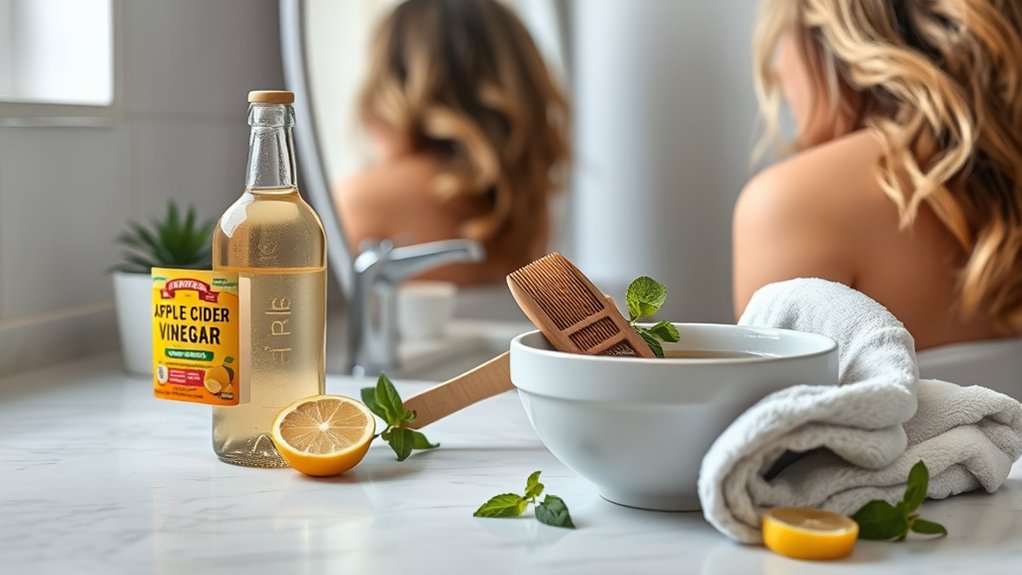 natural rinses for hair