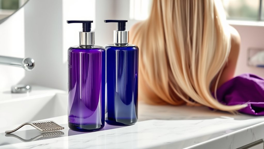 neutralizes brassiness in hair