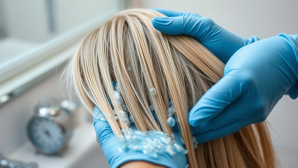 porosity affects blue shampoo timing