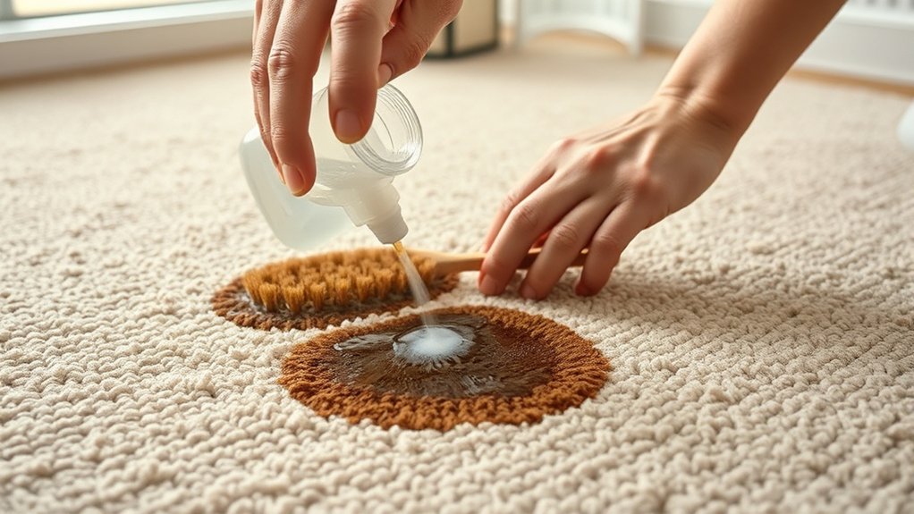 pre treat stains effectively first