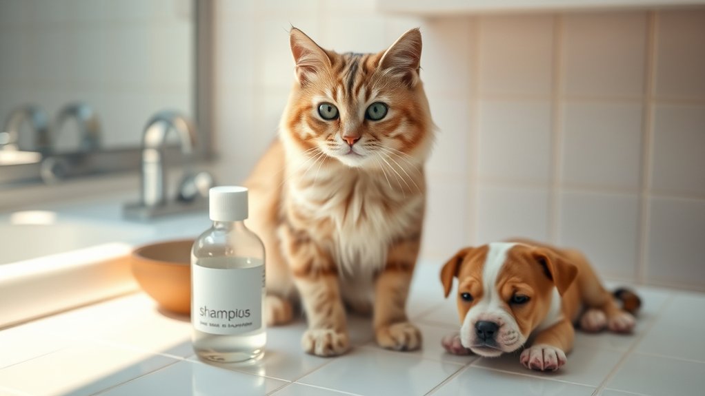 puppy shampoo risks for cats