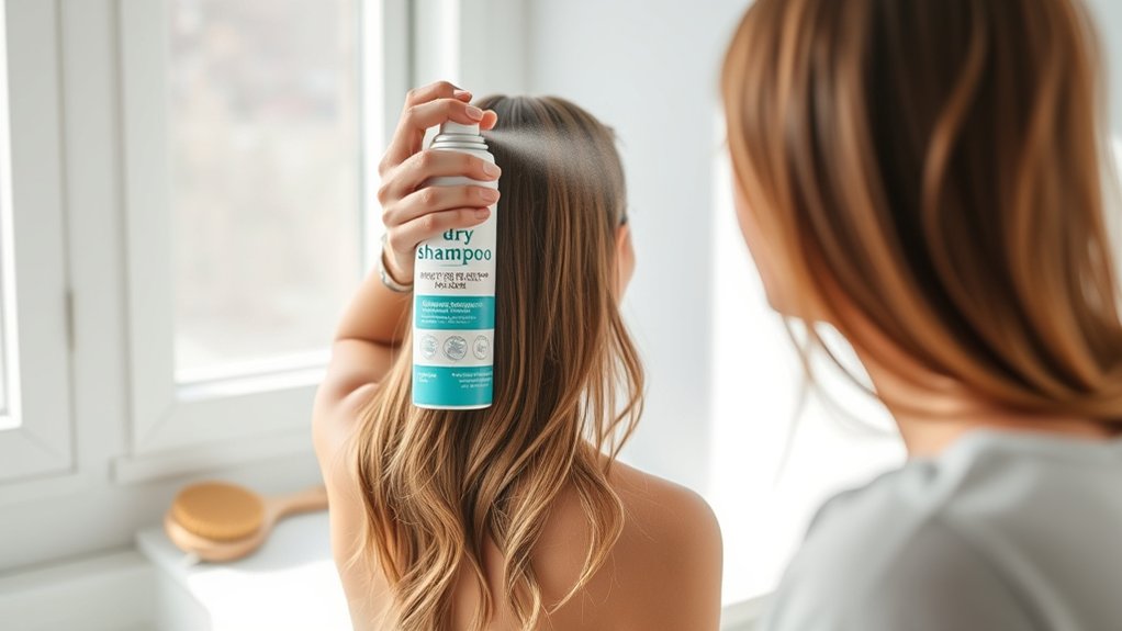 refresh hair without washing