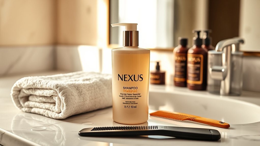 salon quality moisturizing shampoo experience