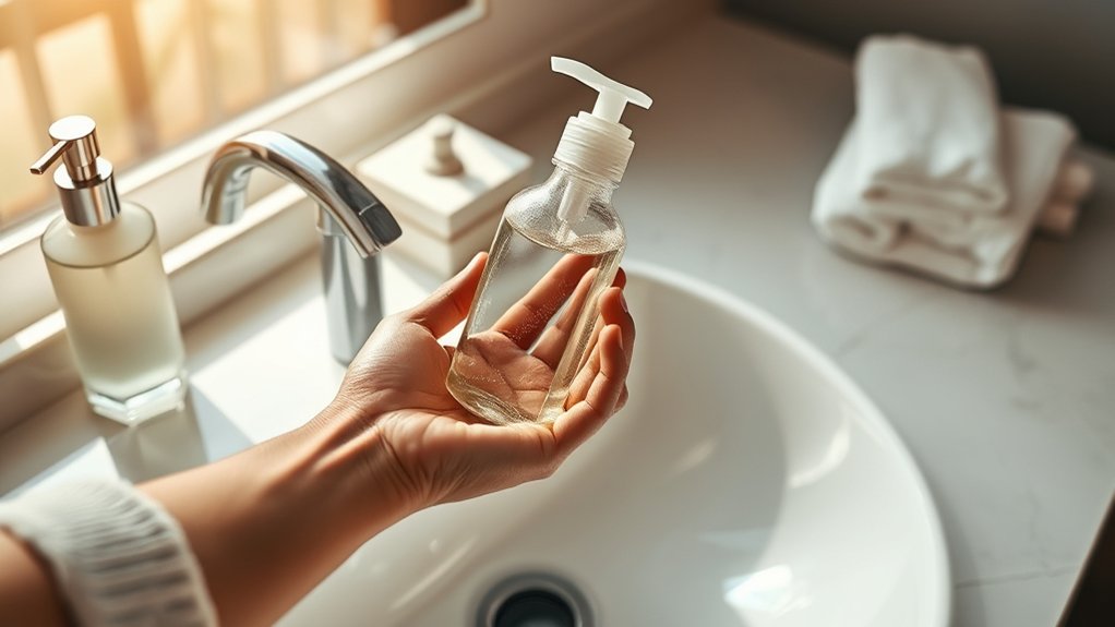 shampoo as hand soap