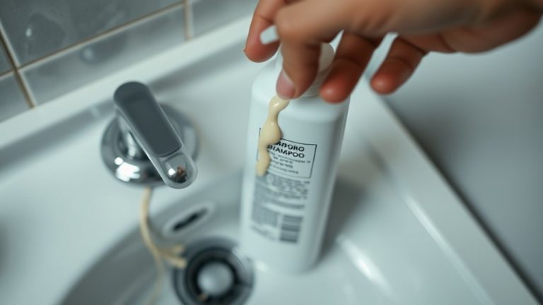 signs of shampoo tampering