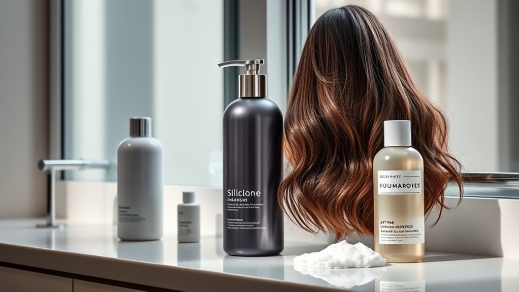 silicones hinder lasting volume