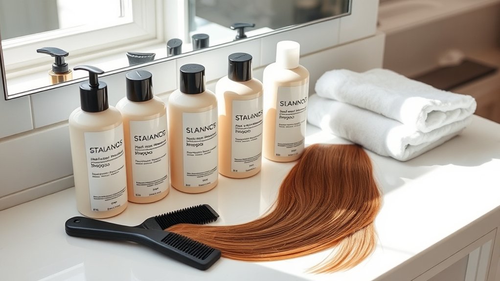 sulfate free nourishing hair care