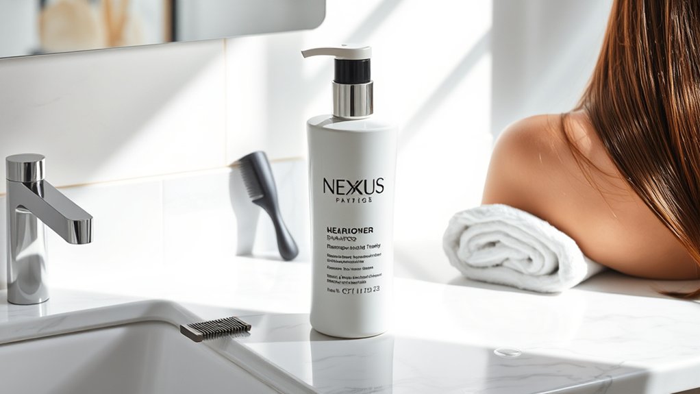 sulfate free shampoo preserves keratin