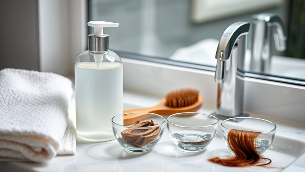 tailored clarifying shampoo usage