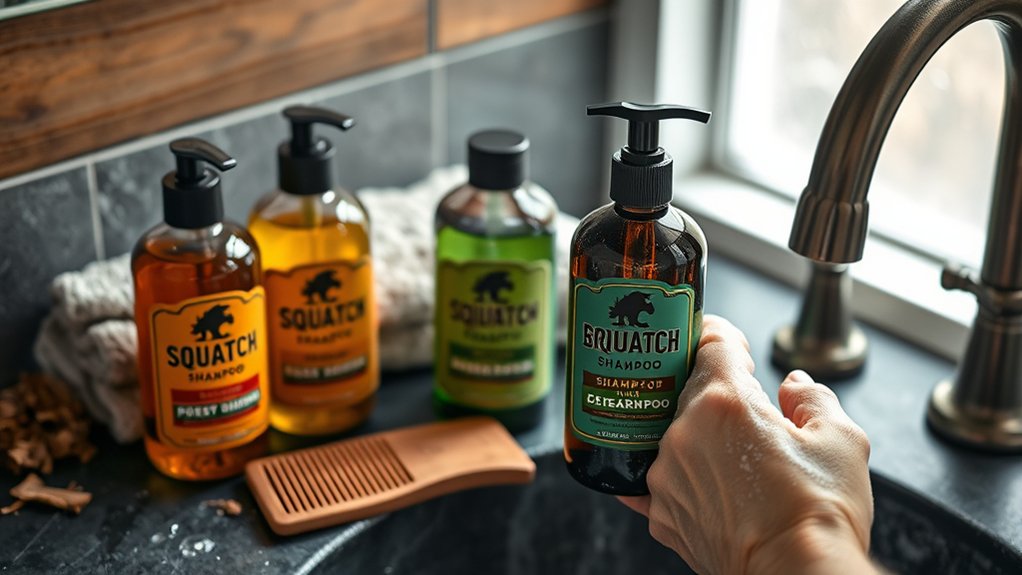 unique natural shampoo scents