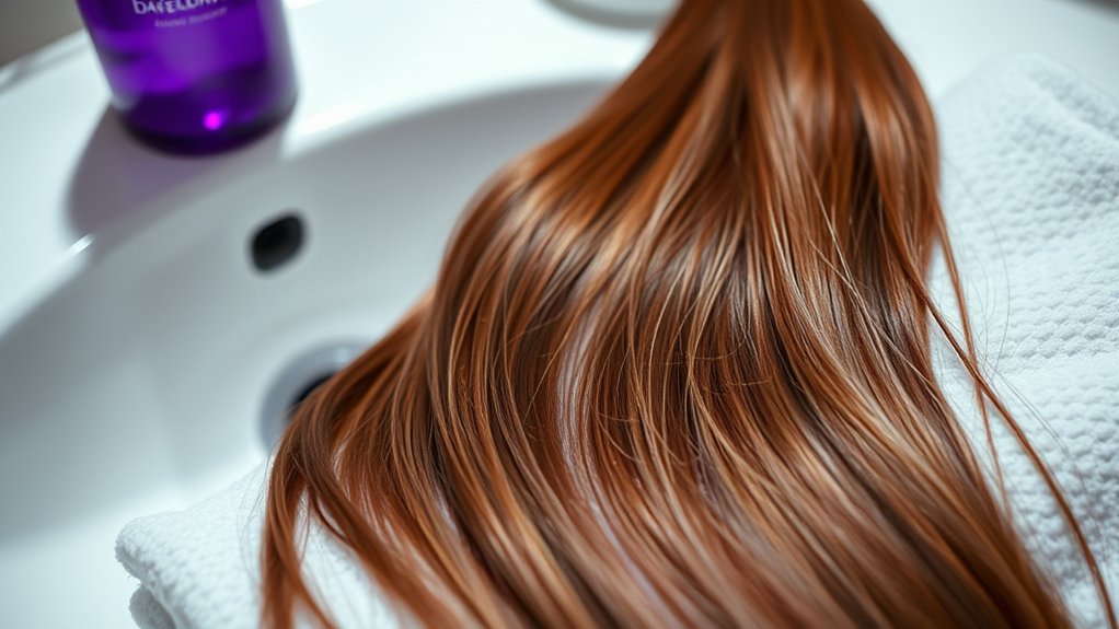 neutralizes brassiness in brown