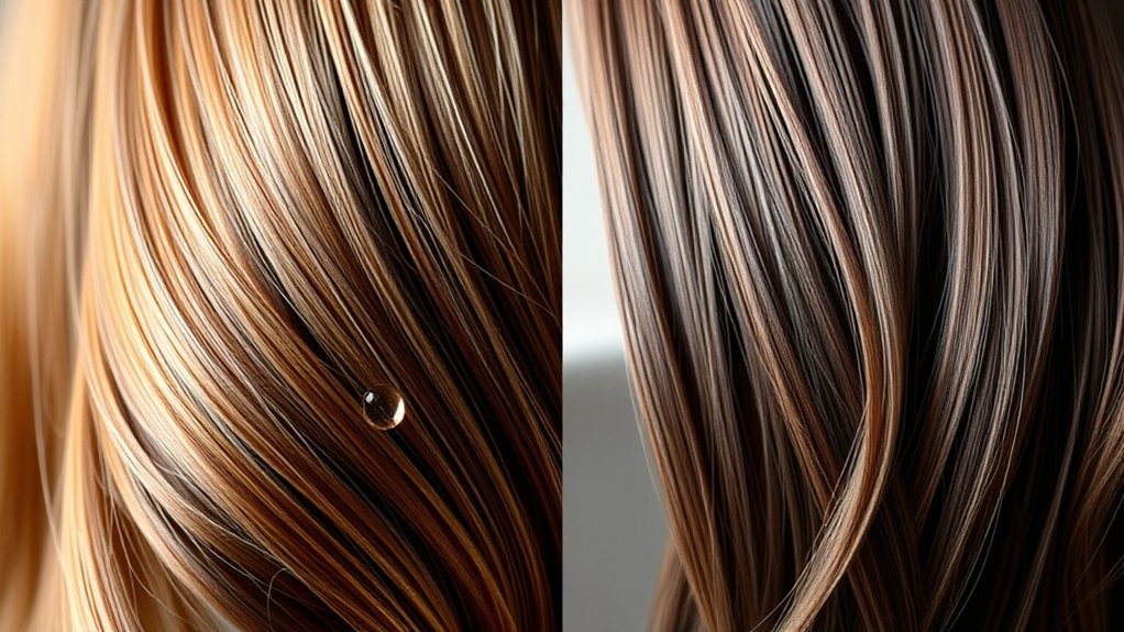 purple shampoo neutralizes warmth